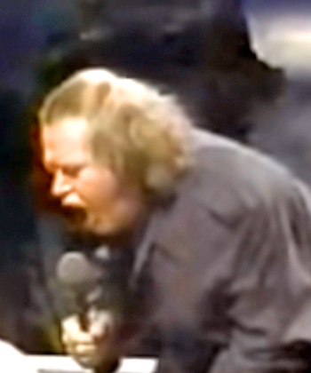 Sam Kinison First Appearance on Letterman